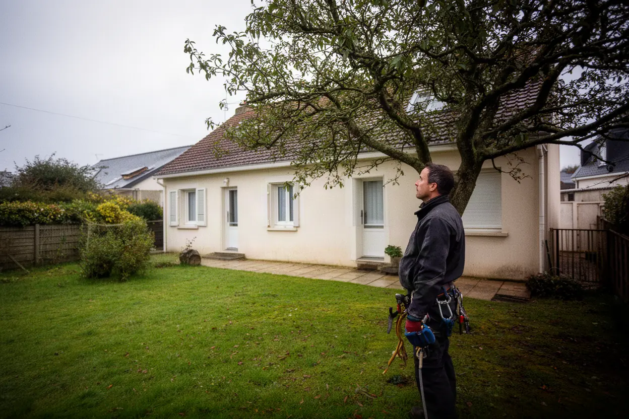Notre histoire d'élagueurs sur la rade de Cherbourg